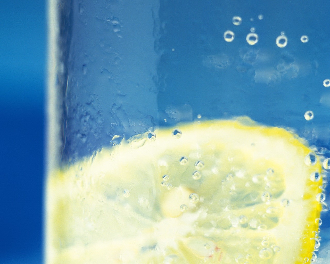 lemon, glass